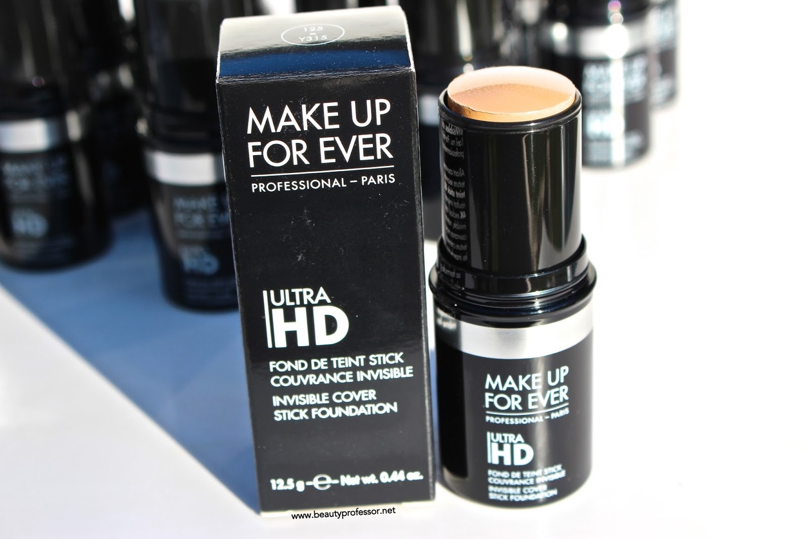 MUFE Ultra HD Invisible Cover FoundationSwatches of ALL 40