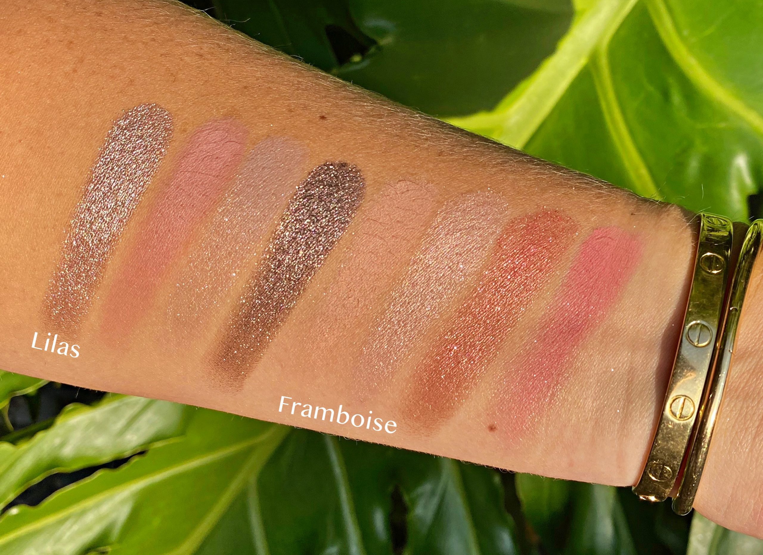 Swatches of the Viseart Petit Fours Collection 