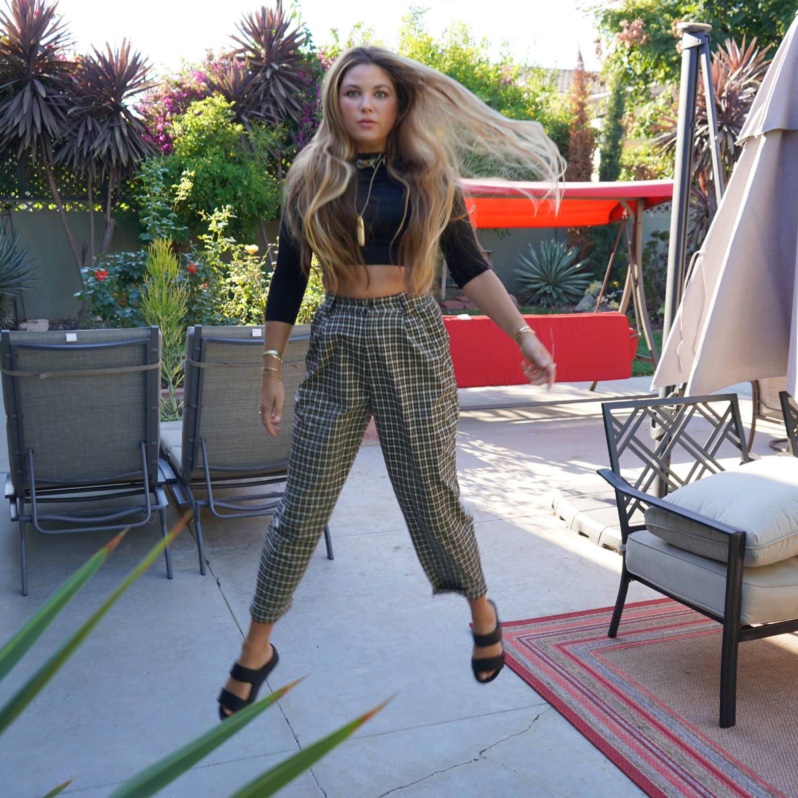 Plaid Trousers for fall