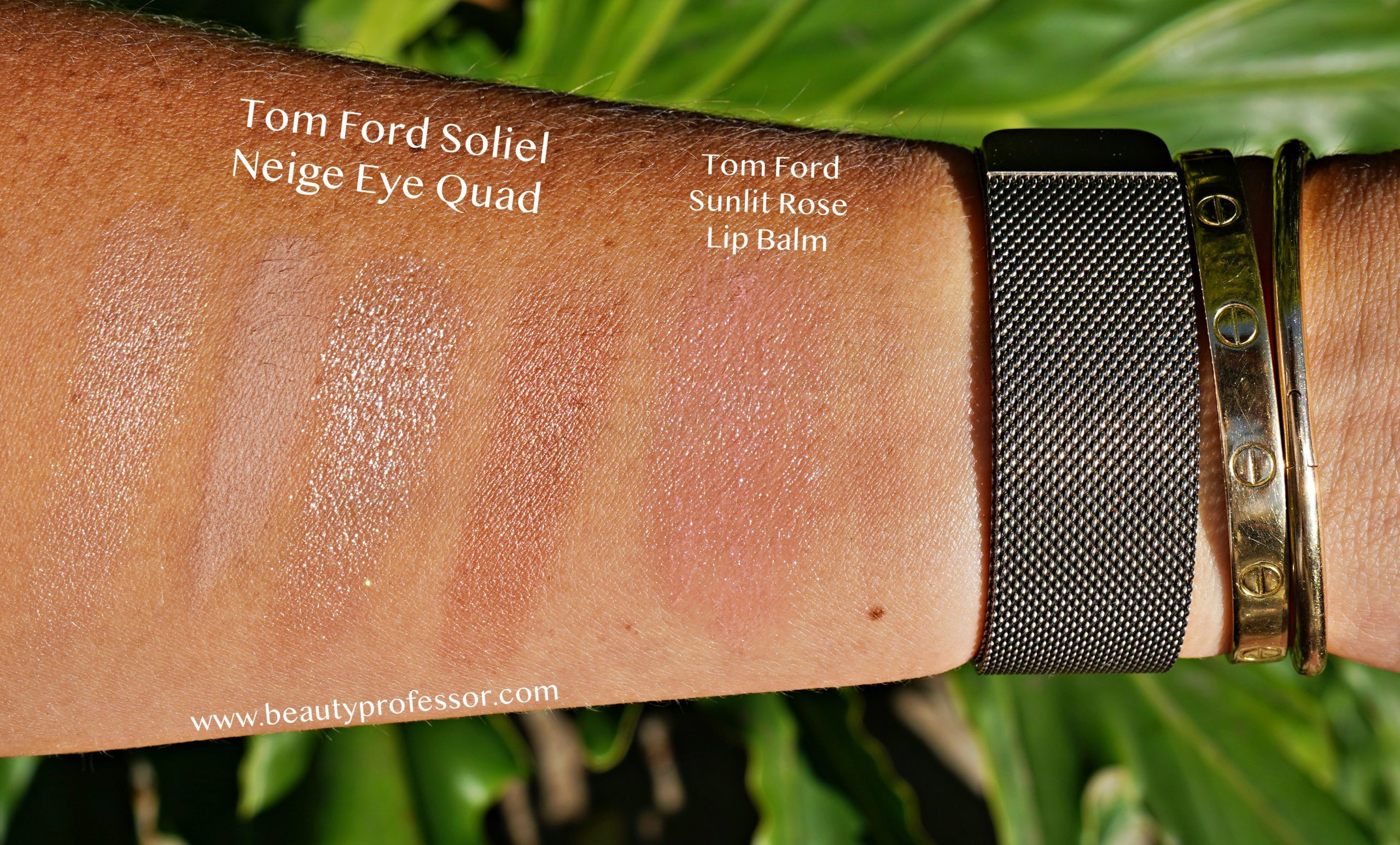 Tom Ford Soleil Neige 2021 swatches 