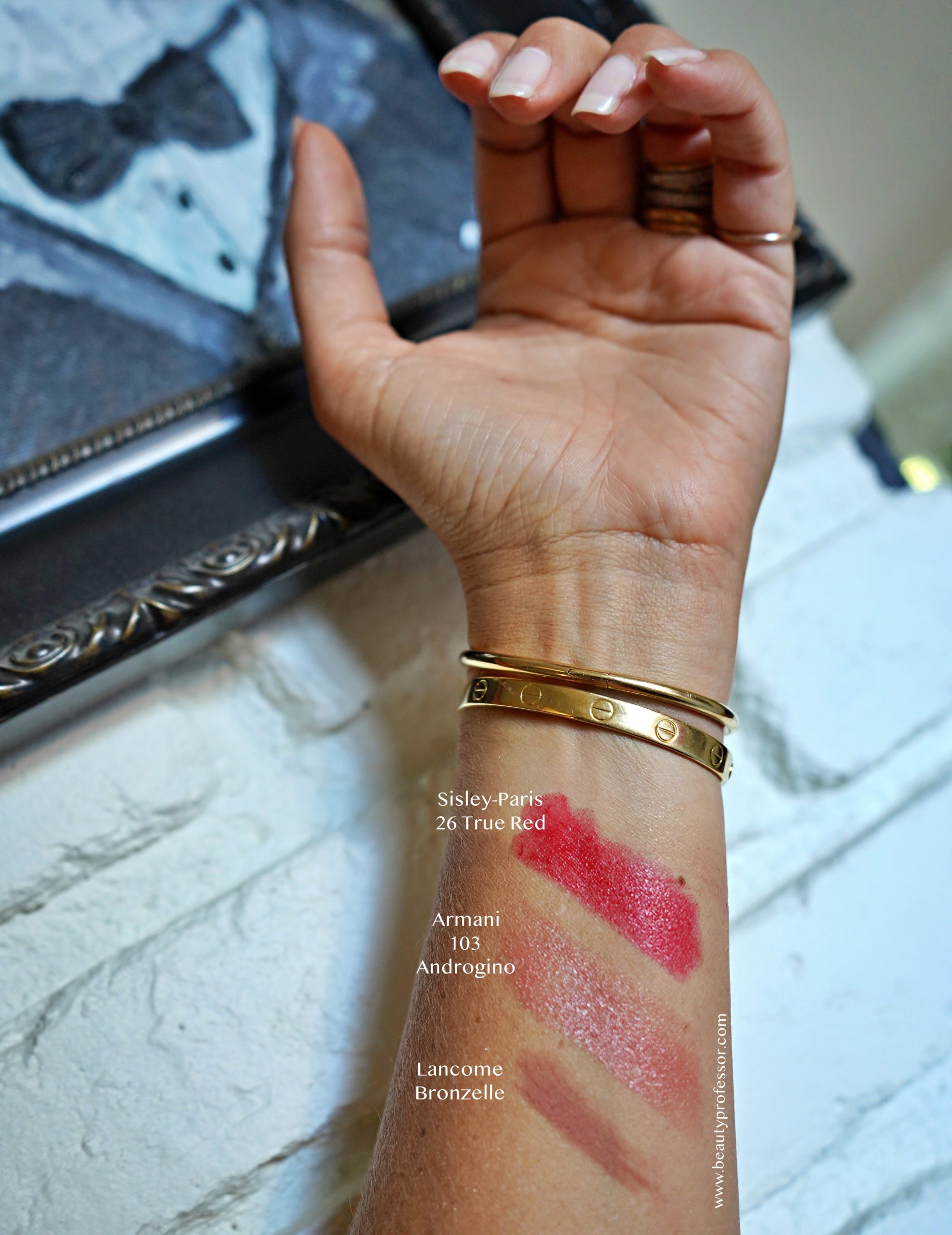 lip swatches that you can Splurge with Simplicity