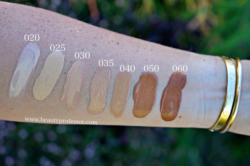 the *SUQQU The Liquid Foundation shades for skin with yellow beige undertones in outdoor shade