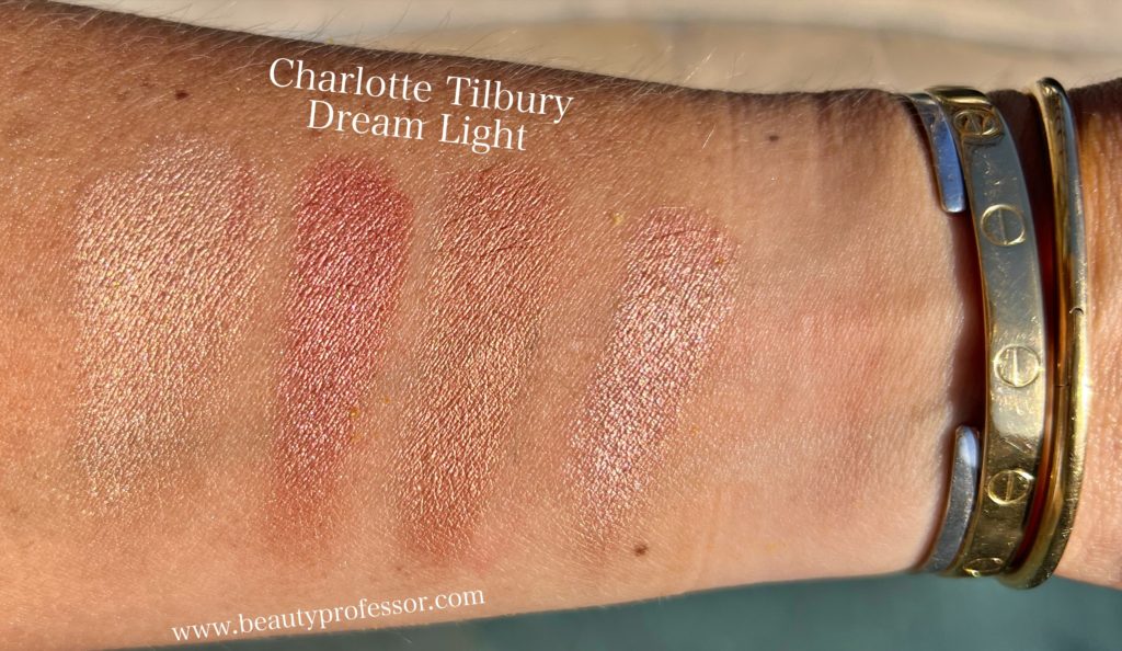 *Charlotte Tilbury Charlotte Tilbury Dream Light Palette swatches