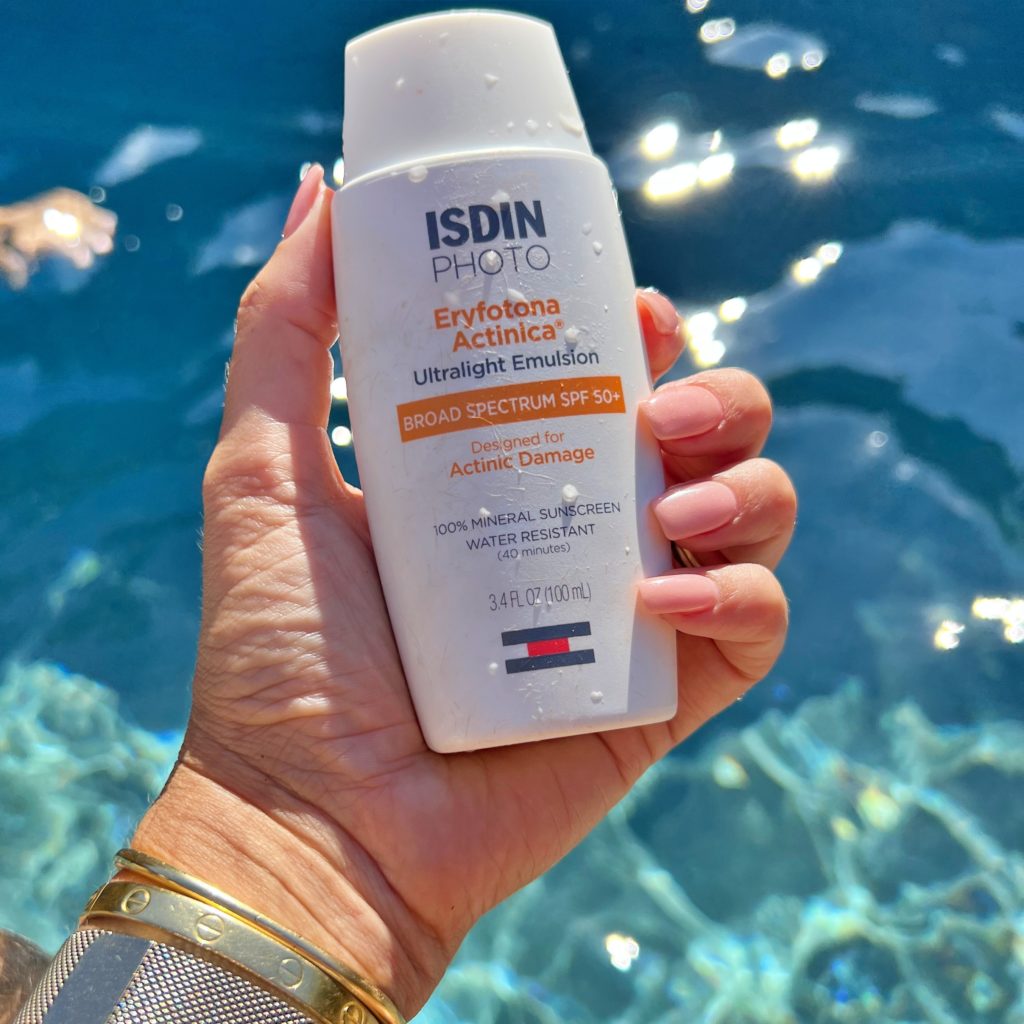 isdin eryfotona actinica for sunscreen routine