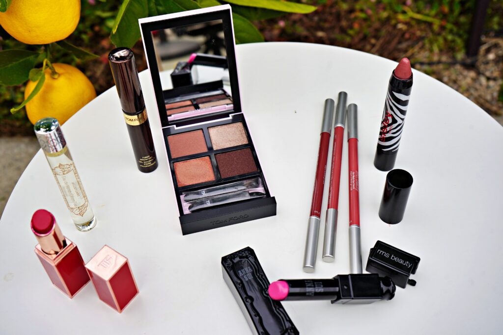eye and lips makeup products from the Beautylish gift card event
