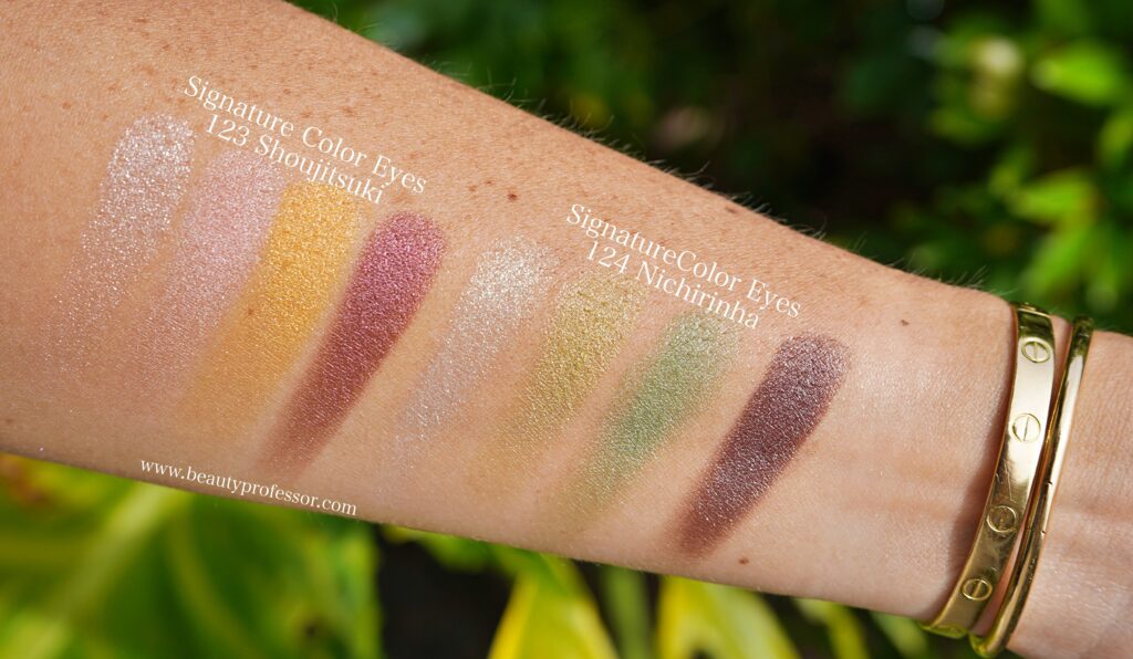 SUQQU PRE-SUMMER 2023 COLLECTION The SUNFLOWER WONDER COLLECTION swatches