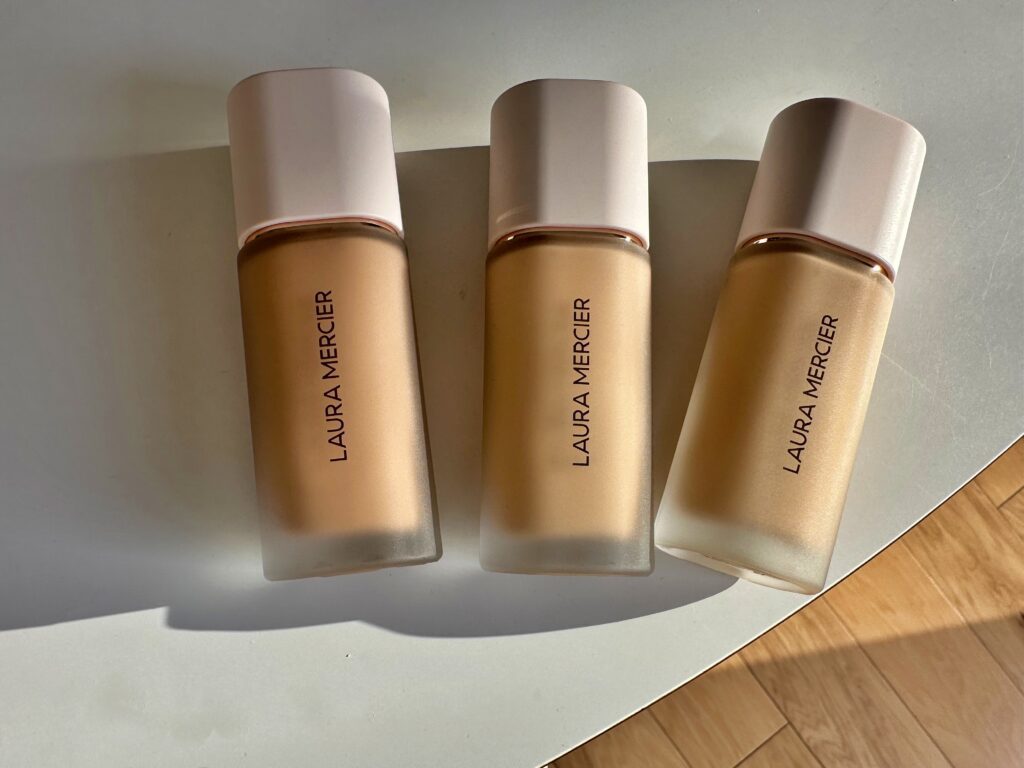 Laura Mercier Real Flawless Foundation swatches from Sephora sale recommendations