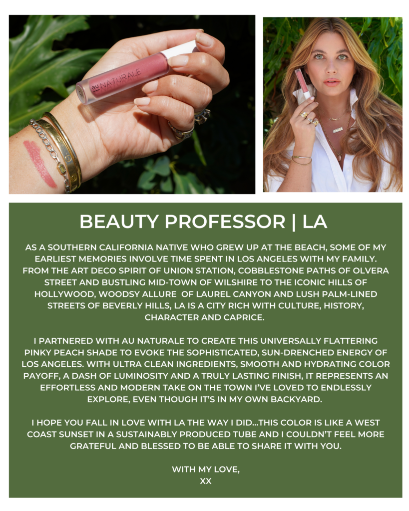 au naturale LA lip stain beauty professor